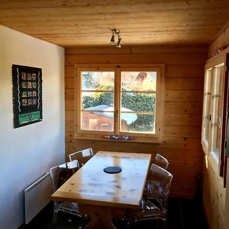 בקתה Chalet Familial Au Coeur Des Alpes